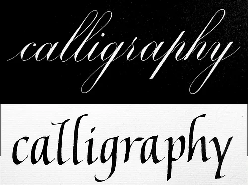 A Beginner’s Day of Calligraphy