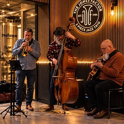 Jingle, Swing & Pour: A Very Jazzy Christmas w/ The Jones Factor Jazz Trio