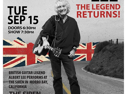 Albert Lee – The British Guitar LEGEND comes to Morro Bay!