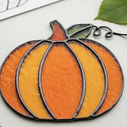 Beginner Stained Glass: Fall Suncatchers