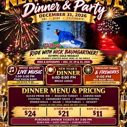 New Year’s Eve at Ski Brule | Dinner & Fireworks