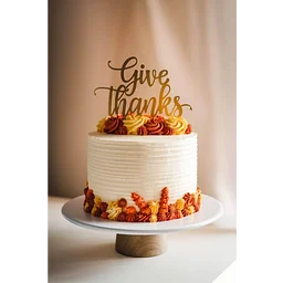 Cake Decorating: Give Thanks