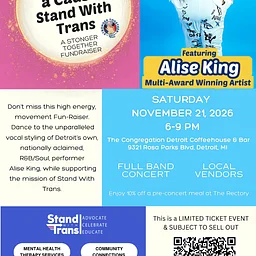 Concert For A Cause: A Stand With Trans Stronger Together Fundraiser