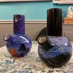 Puff N’ Paint! Bongs!! Get your Canna Crafty On!! Just $65!