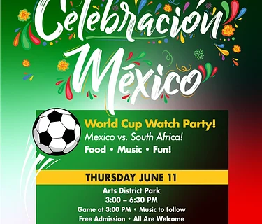 Celebración Mexico: Mexico vs. South Africa Watch Party
