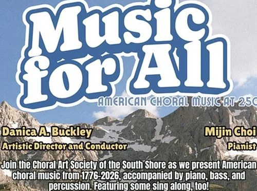 Music for All! American Choral Music at 250 (Scituate)