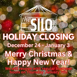CLOSED for Christmas & New Year's