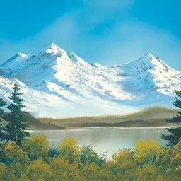 Bob Ross Painting Workshop: S18 E06—Majestic Peaks