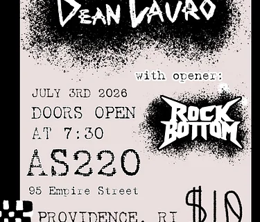Dean Lauro + Rock Bottom