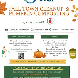 Fall Cleanup & Pumpkin Composting Event