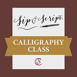 Vineyard - Sip & Script® Calligraphy Class