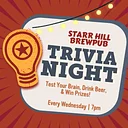 Starr Hill Brewpub Weekly Trivia!