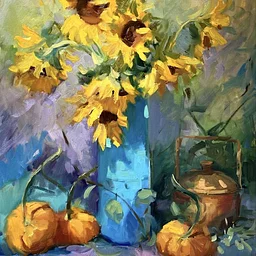 Katie Dobson-Cundiff - (Demo) Floral Still Life Painting
