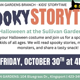 Sullivan Gardens: Kids Spooky Storytime