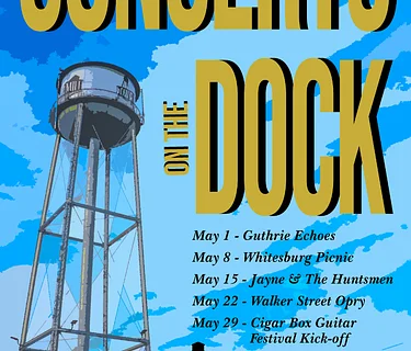 Concerts on the Dock Presents – Cigar Box Festival Kick – Off