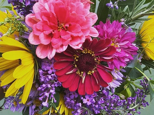 Locally-Grown Hand-Tied Bouquets
