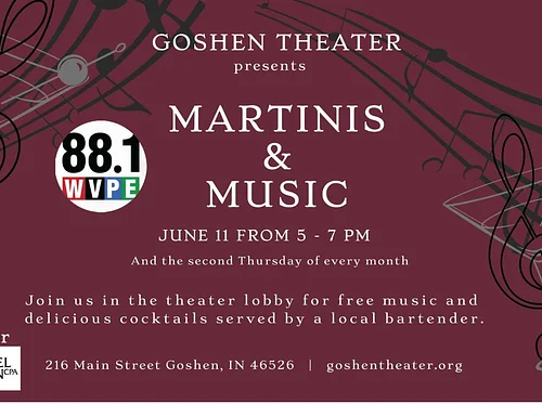 Martinis and Music: June Edition