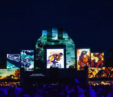 When We Went In: The D-Day Experience in Light and Sound