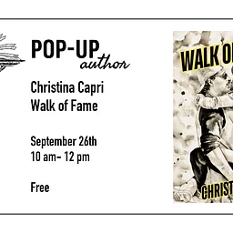 Pop-Up Author Christina Capri