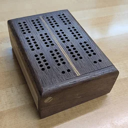 Cribbage Board with Card Storage – Workshop