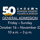 General Admission October November