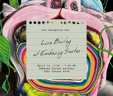 Lisa Berley Art Reception at Embassy Suites