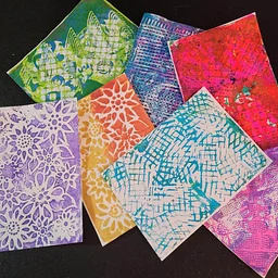 Colorful Creative Gel Prints