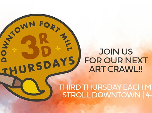 Third Thursdays Art Crawl in Downtown Fort Mill!