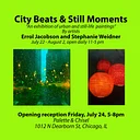 Errol Jacobson & Stephanie Weidner: July 24 – August 2
