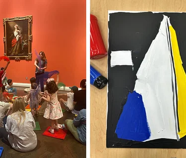 Preschool Playdate: Big Paintings