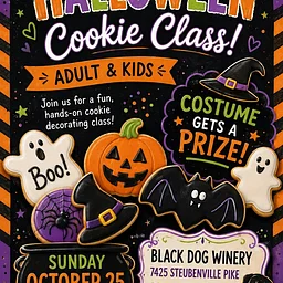 Halloween Cookie Class