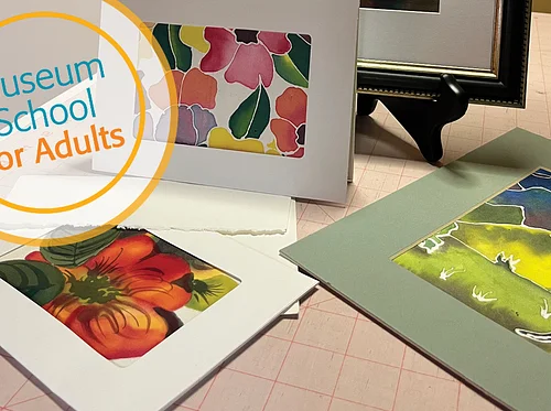 Paint a Small Picture on Silk