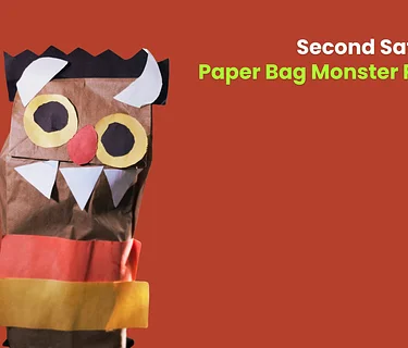 Second Saturdays: Paper Bag Monster Puppets