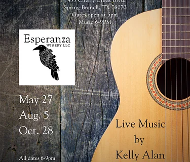 New Year’s Eve Gathering - Wine al Fresco featuring Kelly Alan, Flamenco Guitar