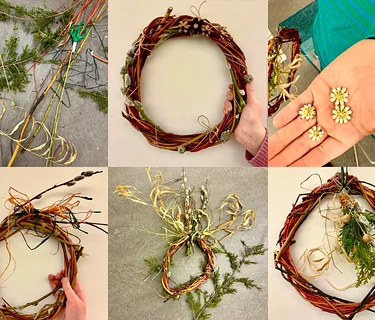 (SOLD OUT) Starting with Slöjd: Spring Wreaths