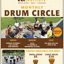 Monthly Drum Circle with Sidy Maiga