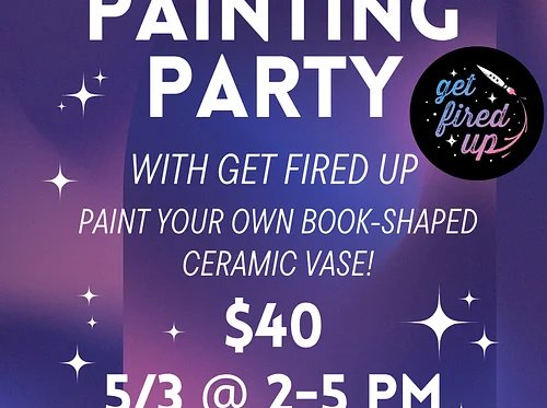 Book Vase Painting Workshop