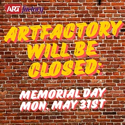 CLOSED FOR MEMORIAL DAY