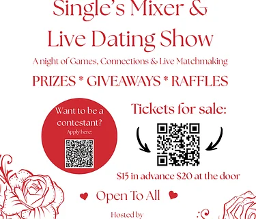 Ultimate Singles Mixer & Live Dating Show!
