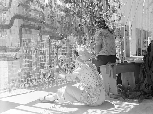 HIDING IN PLAIN SIGHT: Manzanar’s Camouflage Net Factory