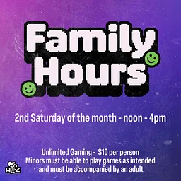 Family Hours at The Warp Zone