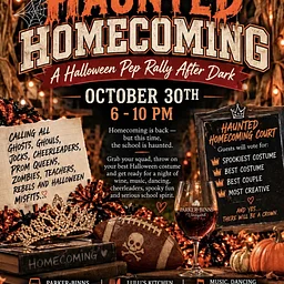 HAUNTED HOMECOMING: A HALLOWEEN PEP RALLY AFTER DARK