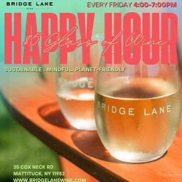 Sustainable Happy Hour at Bridge Lane Wine