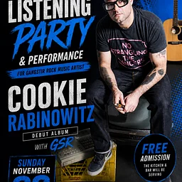 Gangstir Rock Music & KMG Distribution Presents: COOKIE RABINOWITZ
