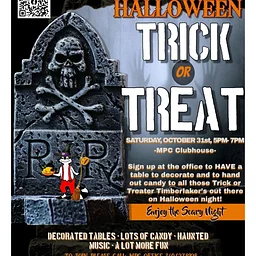 TRICK OR TREAT @ THE MPC!