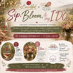 SIP, BLOOM, & SAY “I DO”