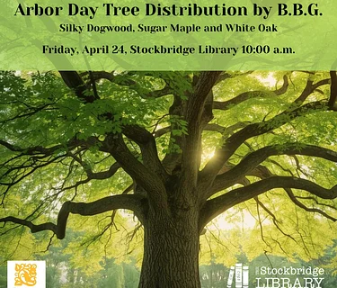 Arbor Day Tree Distribution at the Library with Berkshire Botanical Garden
