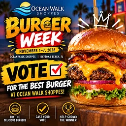 Vote For the Best Burger at Ocean Walk Shoppes