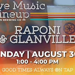 Live Music Lineup: Raponi & Glanville