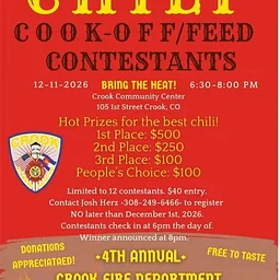 Cook Fire Chili Cook-Off / Feed Contestants